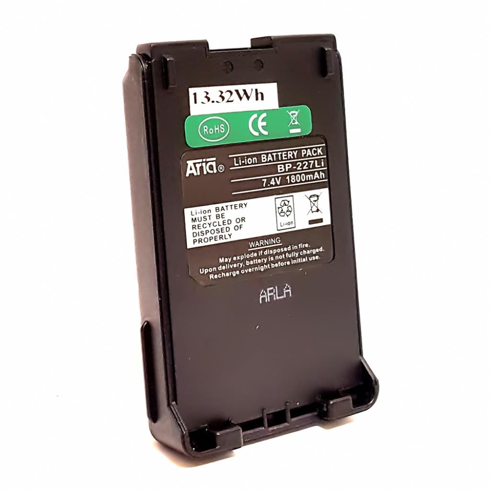 Batería para ICOM IC-F51/61, IC-M87, 7.4 V., 1800 mAh, Li-Ion.