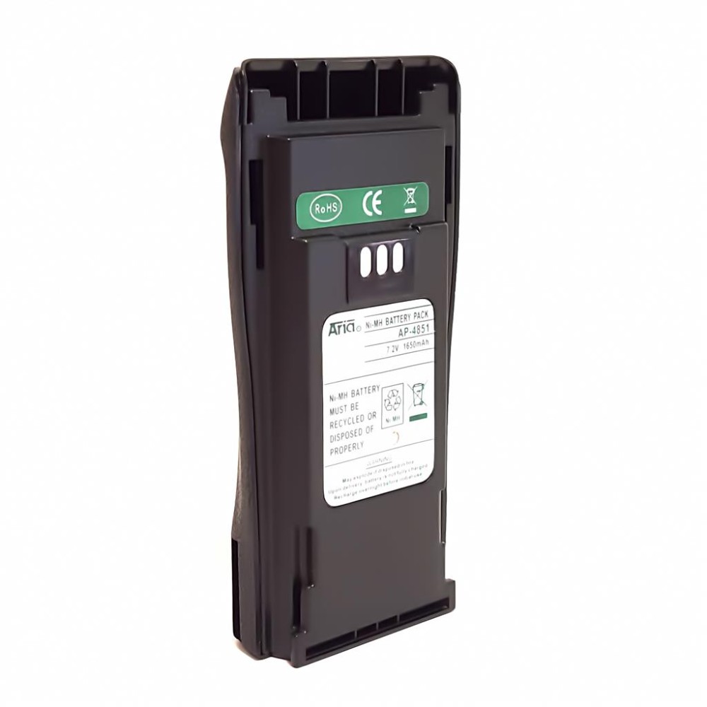 Batería para MOTOROLA CP-040/200/150, EP-450, DP-1400, 7.2 V., 1650 mAh, Ni-Mh.