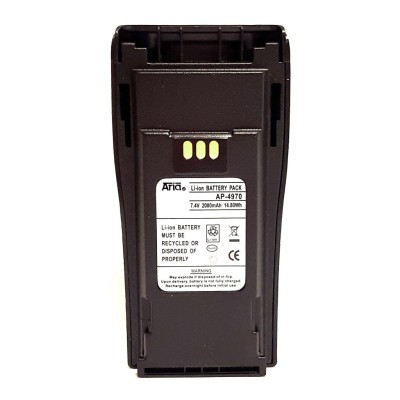 Batería para MOTOROLA CP-040/200/150, EP-450, DP-1400. 7.4 V., 2000 mAh, Li-Ion.