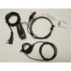 Laringófono profesional con tubo acústico para ICOM.