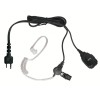 Micro-auricular acústico tipo tubular para YAESU, ICOM, ALINCO, COBRA, STANDARD, etc.