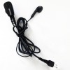Micro-auricular miniatura de solapa, tipo botón, para YAESU, ICOM, ALINCO, COBRA, STANDARD, etc.