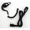 Micro-auricular con micro tipo solapa VOX-PTT para KENWOOD, TEAM y HYT.