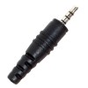 Micro-auricular con PTT de solapa para KENWOOD PKT-23