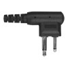 Micro-auricular con micro tipo solapa VOX-PTT para MOTOROLA y TEAM.