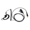 Micro-auricular con PTT de solapa para MOTOROLA.