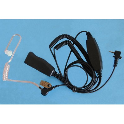 Micro-auricular + PTT profesional, con tubo acústico, especial para Sepura SRH-3800.