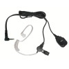 Micro-auricular acústico tipo tubular para VERTEX / YAESU
