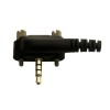 Micro-auricular con PTT de solapa para equipos Yaesu
