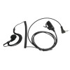 Micro-auricular PTT solapa para YAESU.