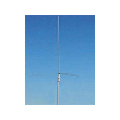 Antena VHF doble colineal 2 x 5/8 serie económica ajustable, de 110-180 MHz., 5 dB.