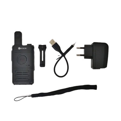 Transceptor portátil ultracompacto ESCOLTA INDIA PMR446