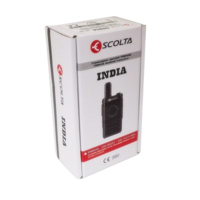 Transceptor portátil ultracompacto ESCOLTA INDIA PMR446