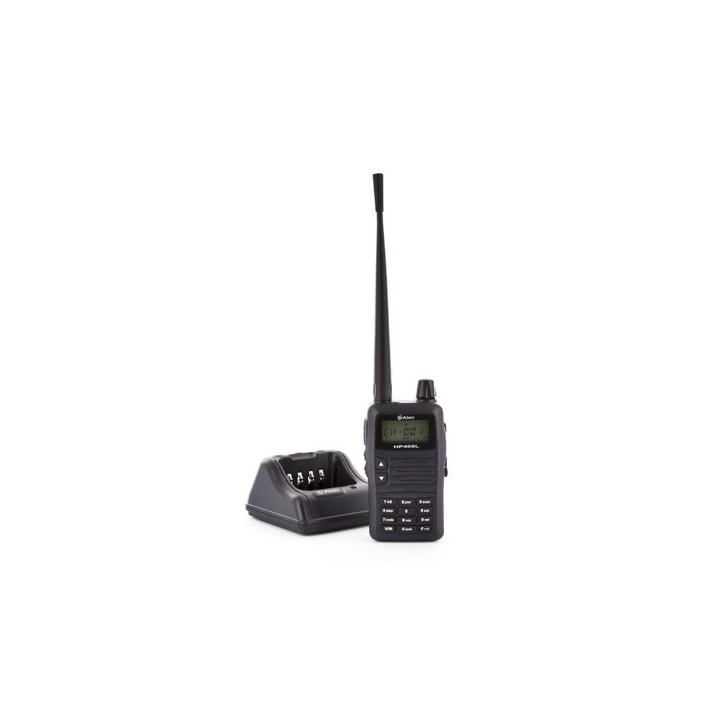 Emisora walkie talkie ALAN HP408 UHF especial CAZA Cataluña y Aragón.